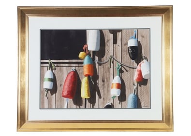 Thomas Newnam "Shack with Buoys"