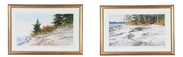 Henry Swanson (2) Watercolors