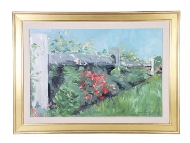 Carol Horgan Lesher "Cape Cod Split Rail"