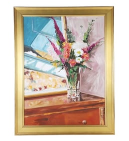 Carol Horgan Lesher "Still Life with Painting"