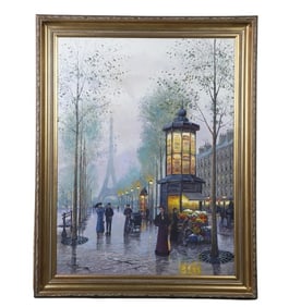 Gregory Sievers "Boulevard near the Eiffel Tower"