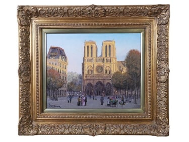 Gregory Sievers "Notre Dame Flower Cart"