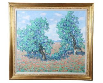 Francois Beaupre "Un Champ de Coquelicots"