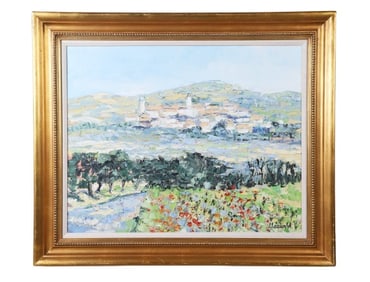 Renee Theobald "Village en Provence"
