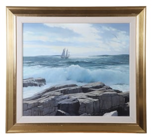 William Baldwin "Schooner  on Penobscot Bay"