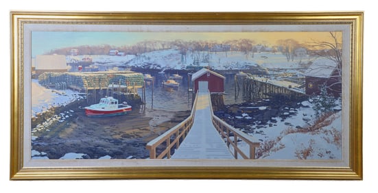 Rett Sturman "Red Lady, New Harbor"