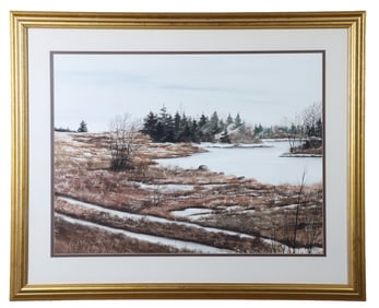 Marvin Jacobs "Marshland in Maine"