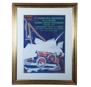 Reproduction LeMans Grand Prix Poster