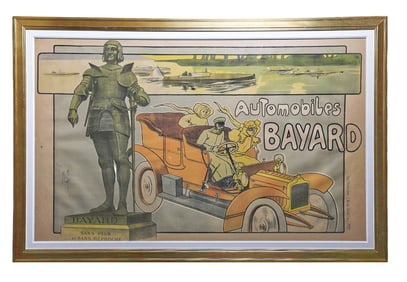 1900s Clement Bayard Automobiles Poster