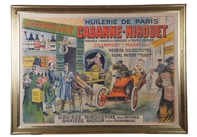 1900s Cabanne-Nirouet Huilerie Poster