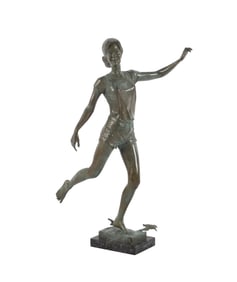 Charles Parks Bronze Sculpture "Sandpipers"