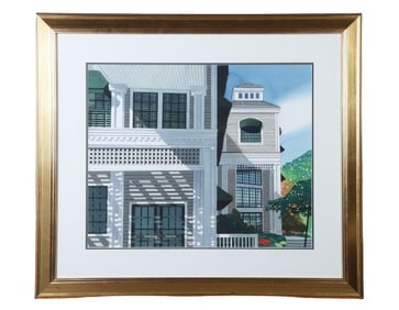 David Dodge Gray "Building Shadows, Camden ME"