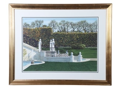 Thomas Newnam "Fountain Garden Steps at Longwood"