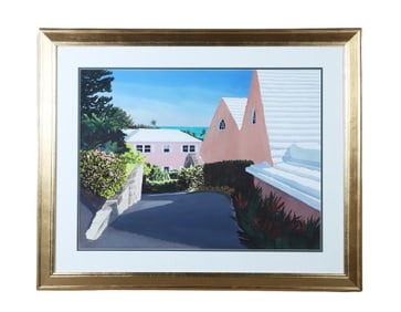 Thomas Newnam "Pink Houses, Bermuda"