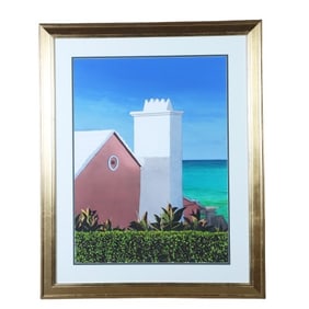 Thomas Newnam "Pink Houses, Bermuda"
