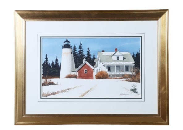 Douglas Robinson "Dyce Head Lighthouse, Maine" (1 of 3)