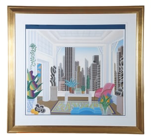 Thomas McKnight Serigraph "Art Deco"