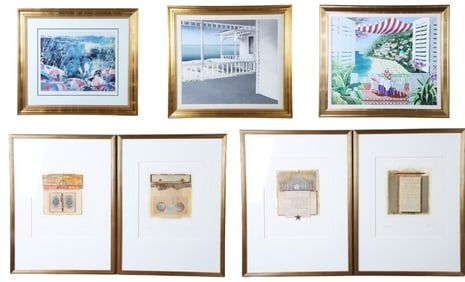 (7) Pcs. Framed Artworks