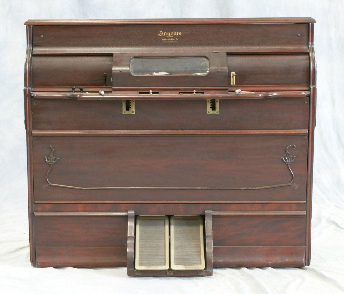 Angelus player piano console, by The Wilcox and White C Apr 30, 2013