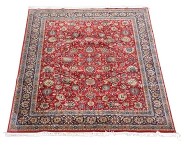 8' x 10'1" Persian Tabriz area rug