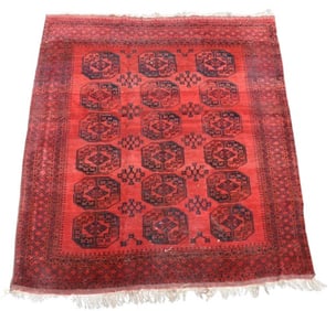 8'5" x 10'6" Turkoman rug