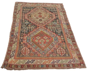 3'5" x 5' Karabagh rug