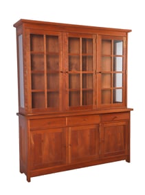 L. & J.G. Stickley Mission Style Cherry China Cabinet
