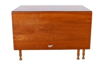 Leopold Stickley Cherry Dropleaf Dining Table