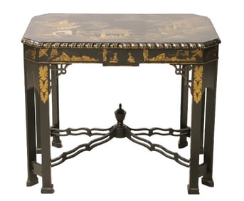 John Widdicomb Chinoiserie Tea Table