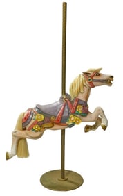 Wooden Carousel Horse