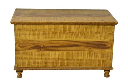 Grain Painted Blanket Chest