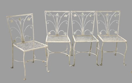 (4) Salterini Patio Side Chairs