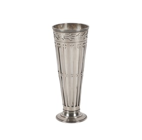 Sterling Silver Tiffany and Co Makers Reticulated Vase