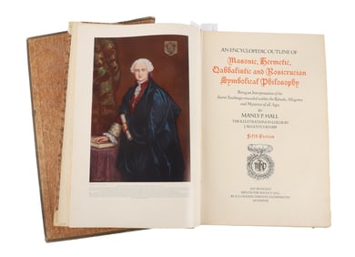 Manly P. Hall "An Encyclopedic Outline" 1928