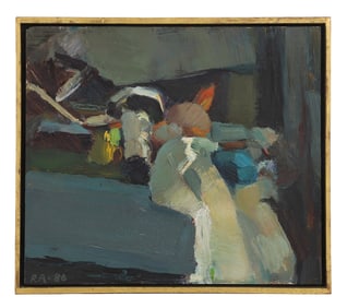 Richard Abbott Abstract Painting