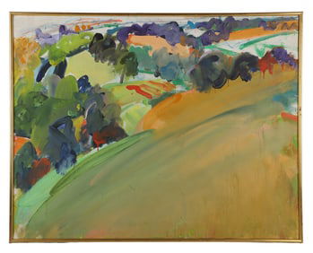 Mary Page Evans Large Format Abstract Landscape