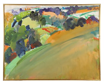 Mary Page Evans Large Format Abstract Landscape