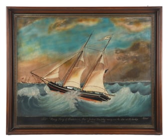 James Guy Evans "Schooner Henry Long of Baltimore"