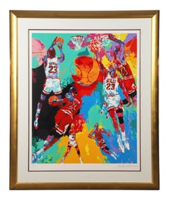 Leroy Neiman Serigraph "Michael Jordan"