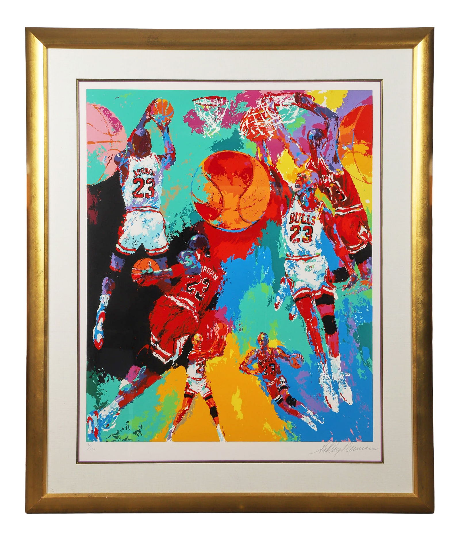 Leroy Neiman Serigraph "Michael Jordan" (1 of 7)