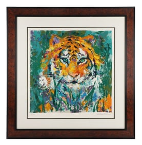 Leroy Neiman Serigraph "Portrait of a Tiger"