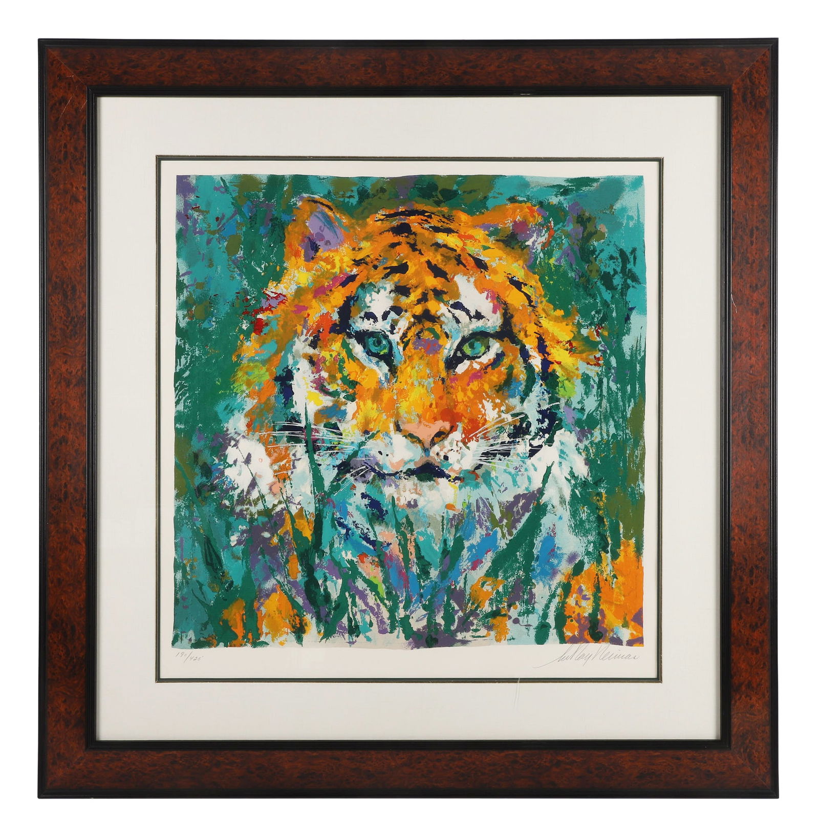 Leroy Neiman Serigraph "Portrait of a Tiger" (1 of 6)