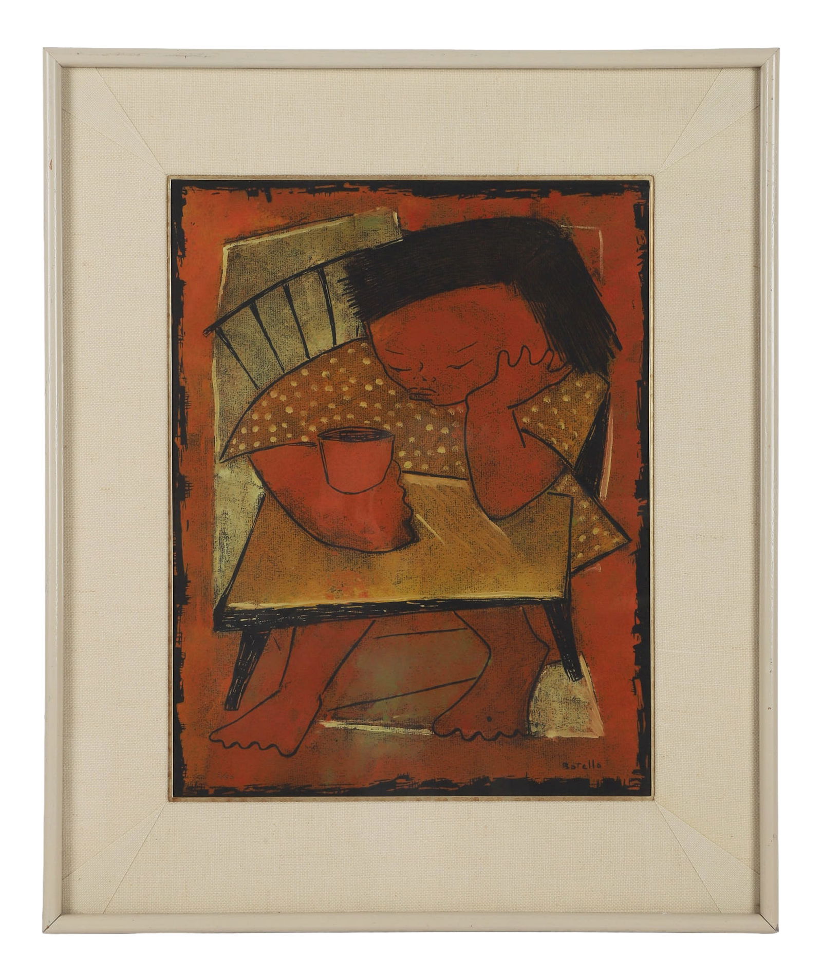 Angel Botello "Nino con una Taza" (1 of 5)