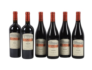 (6) Bottles Dry Creek Valley Mounts Wine