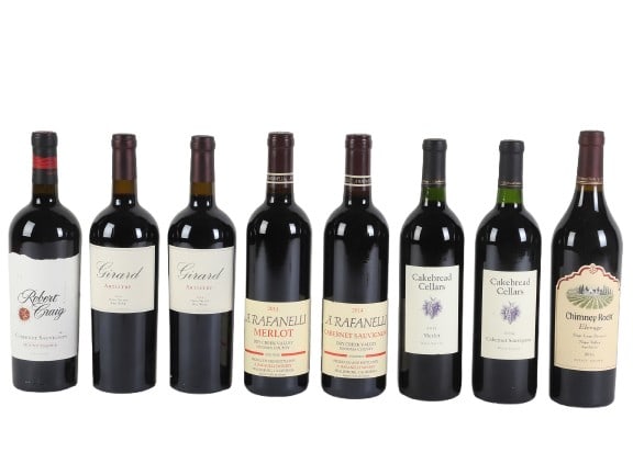 (8) Bottles of California Wine (1 of 12)