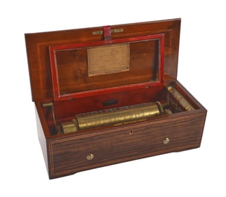 Nicole Freres Geneva Cylinder Music Box