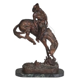 "The Outlaw" Bronze After Frederic Remington