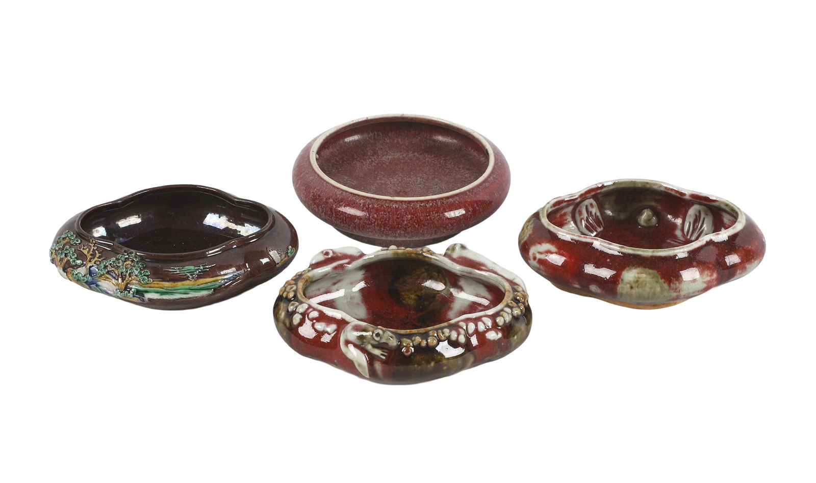 (4) Chinese Porcelain Brushwashers (1 of 15)