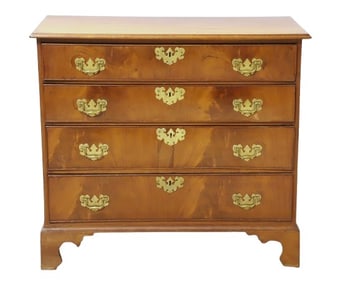Chippendale Style Mahogany Bachelor's Chest