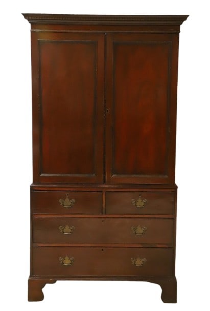 Mahogany Linen Press (1 of 8)